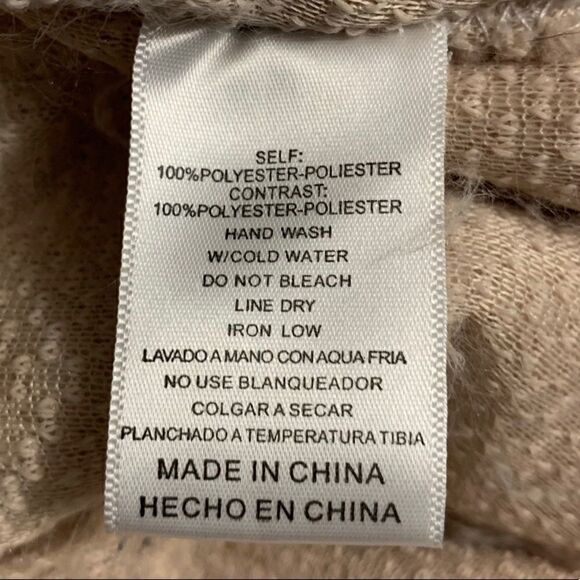 New! I. Jonah Furry Vest Sz S/M - Picture 4 of 5